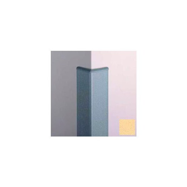 Pawling Surface Mounted Corner Guard 90Deg, 3'' Wings, 8'H W/Caps, Saffron CG-10R-8-569 - main